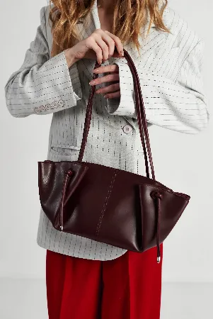 TULIP BAG NEW BURGUNDY